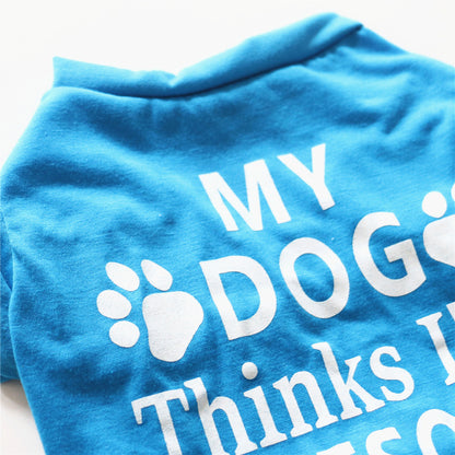 Cotton Pet Tee "Awesome Owner"