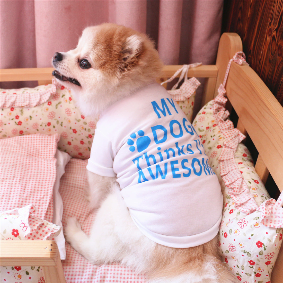 Cotton Pet Tee "Awesome Owner"