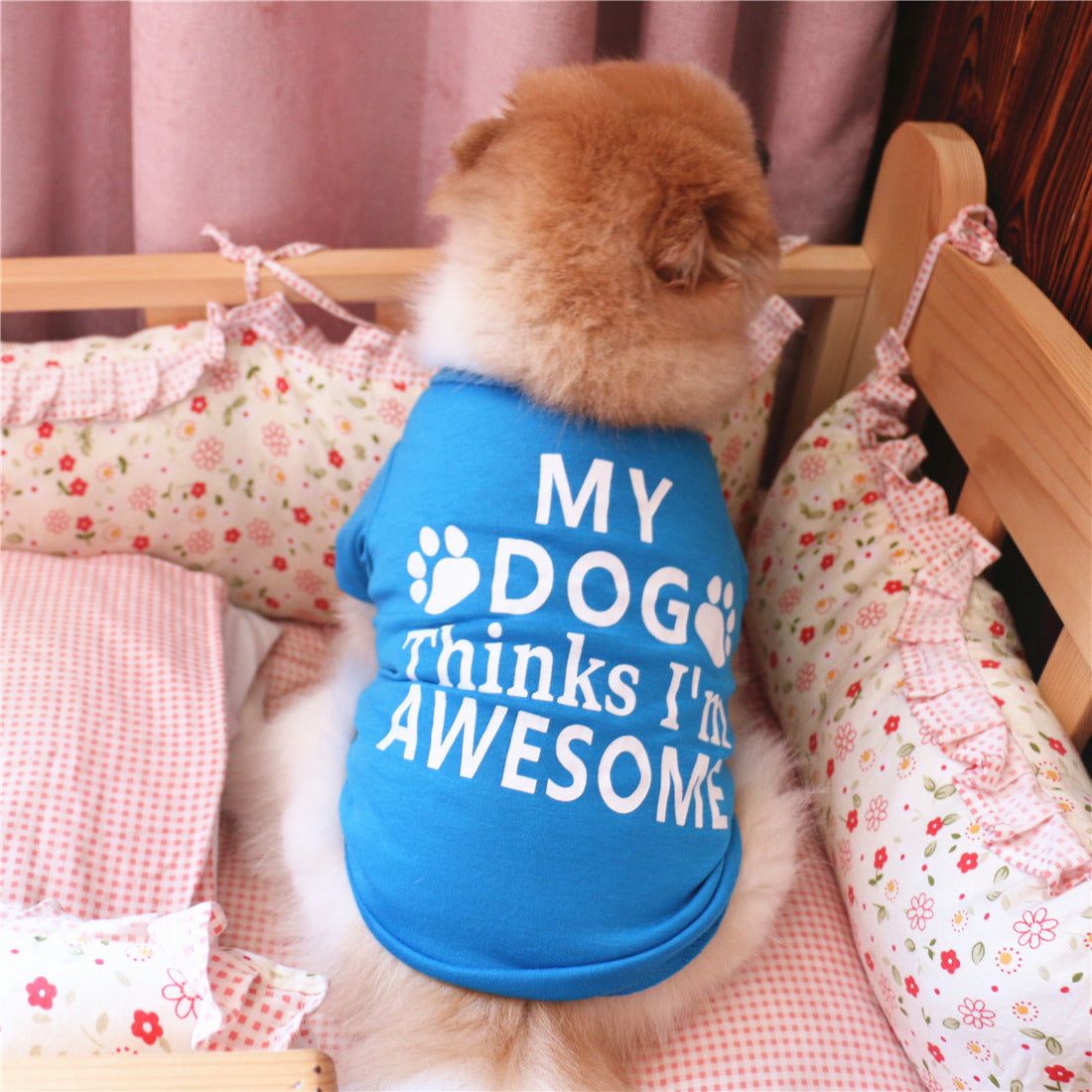 Cotton Pet Tee "Awesome Owner"
